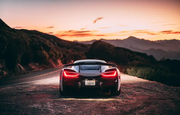 Картинка Rimac, Rimac Nevera, taillights, Nevera