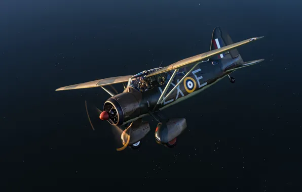 Самолет, RAF, Вторая Мировая Война, Кокпит, Westland Lysander, Самолет взаимодействия с войсками, Westland Lysander Mk.IIITT, …