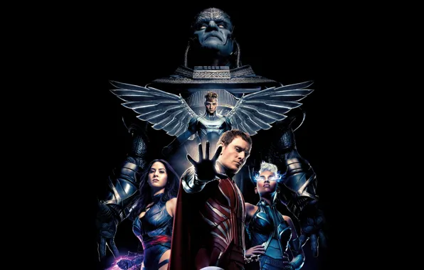 Апокалипсис, Superheroes, люди икс, X-Men, X-Men: Apocalypse