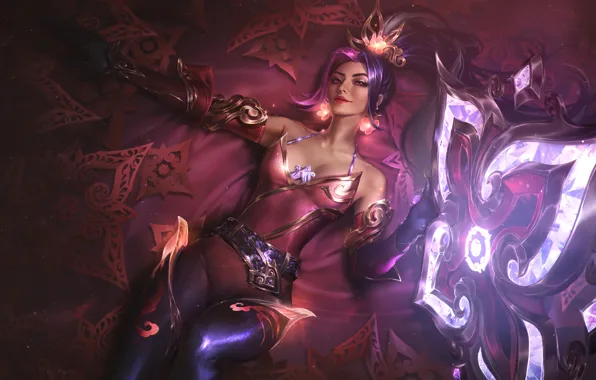 Art, League of Legends, Skin, LoL, Sivir, Mythmaker, Prestige Skin