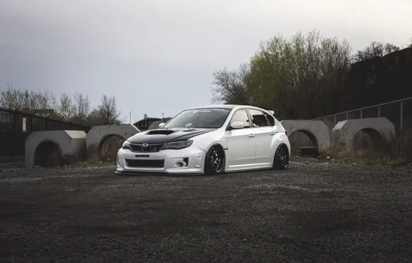 Тюнинг, turbo, white, wheels, subaru, black, japan, wrx
