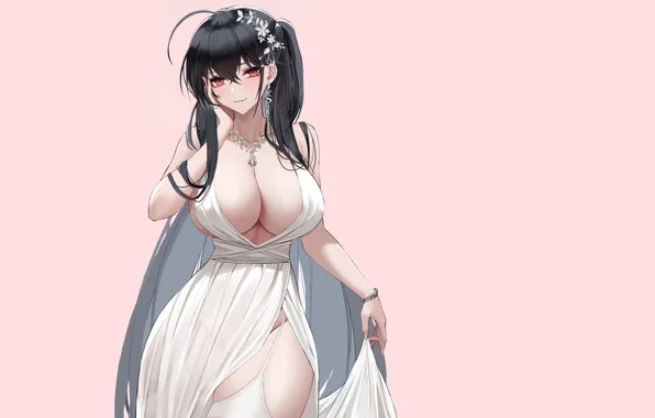 Girl, hot, sexy, boobs, anime, pretty, big boobs, babe