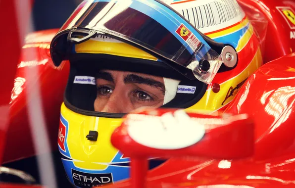 Ferrari, 2010, eyes, spain, formula1, spanish, formula one, alonso