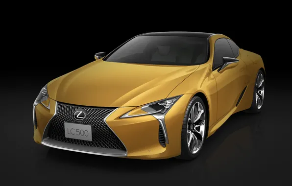 Lexus, 2018, LC 500, Luster Yellow