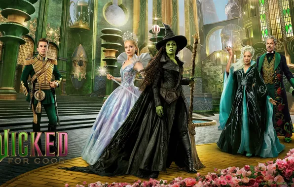 Кино, Movies, Ariana Grande, 2025, 2025 Movies, Movie poster, Cynthia Erivo, Wicked: For Good