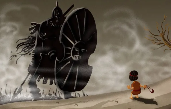 Герой, Смелость, Давид и Голиаф, David and Goliath