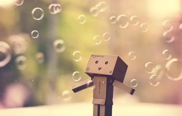 Фон, мыльные пузыри, Danboard, данбо, Данбо (Danboard)