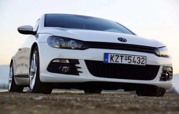 Машина, автомобиль, volkswagen scirocco, scirocco