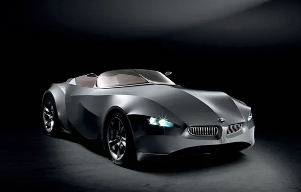 Картинка черный, concept, BMW, GINA