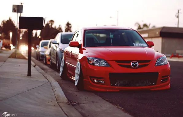 Mazda, jdm, stance, Low, BellyScrapers, speed3