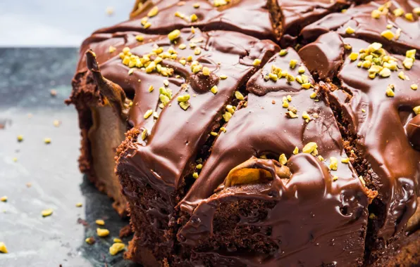 Торт, крем, десерт, шоколадный, Chocolate, Cakes