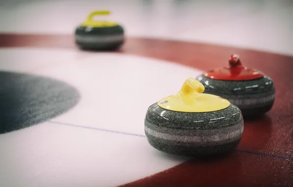 Sport, ice, rocks, Curling