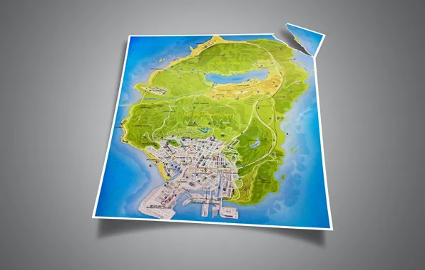 Gamer, maps, GTA5
