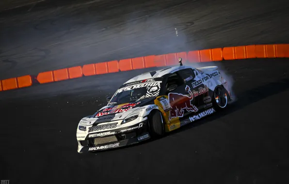 Картинка Drift, RX-8, Spoiler, Red-Bull Racing, Competition, Widebody, Mazda, Sportcar