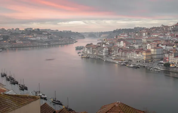 Город, Porto, river Douro