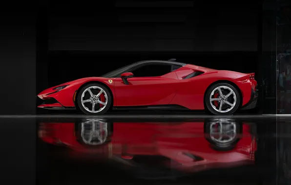 Ferrari, суперкар, supercar, Stradale, 2020, Ferrari SF90, Ferrari SF90 Stradale, Ферарри
