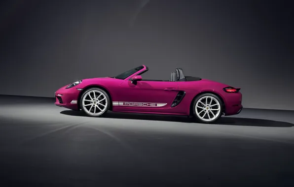 Porsche, вид сбоку, Porsche 718, 2023, Porsche 718 Boxster Style Edition