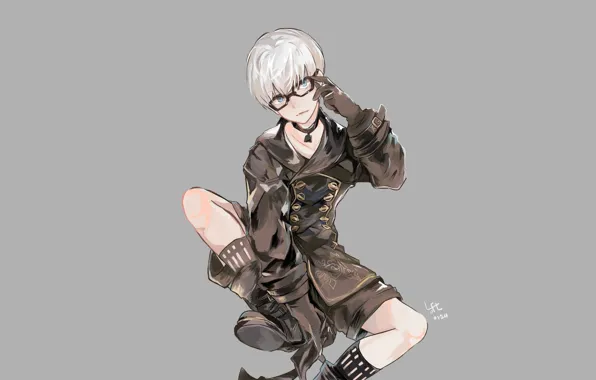 Повязка на глаза, Nier Automata, YoRHa No 9 Type S