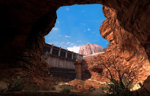 Half-life, CGI, Desert, Valve Corporation, Source, Black Mesa, Facility