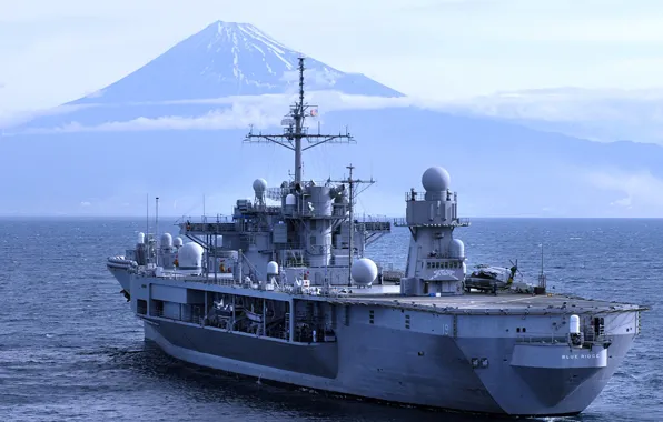 Вмс, берега японии, blue ridge