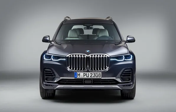 Картинка вид спереди, 2018, XDrive40i, BMW X7