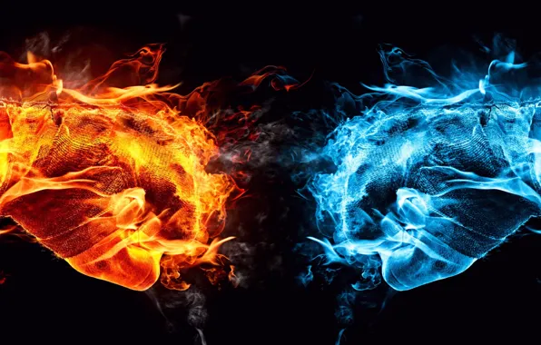 Abstract, fire, color