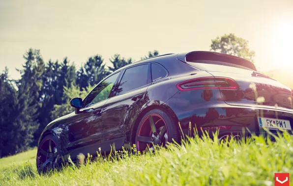 Природа, auto, Porsche Macan on CV3
