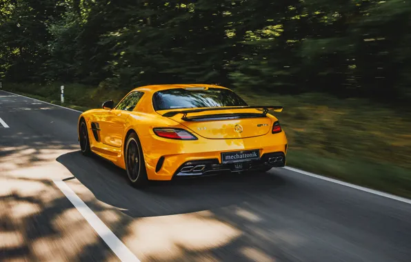 Картинка sls, amg, black series, Mercedec - Benz