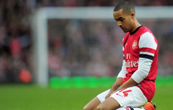 Red, arsenal, london, football, walcott, theo walcott, theo