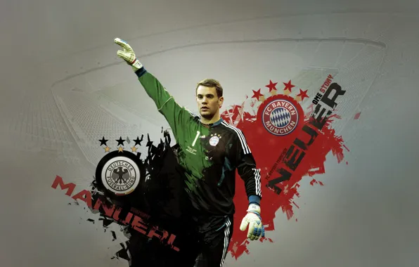 Bayern, Munchen, Neuer, Manuel