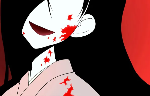 Девушка, улыбка, кровь, Sayonara Zetsubou Sensei, Прощай безрадостный сенсей
