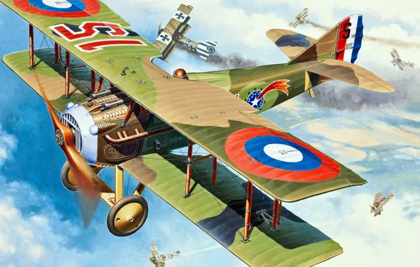 Одноместный истребитель, late, СПАД, SPAD, S.XIII