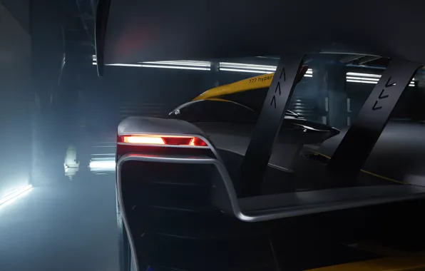 Картинка 2023, taillights, rear wing, 777 hypercar