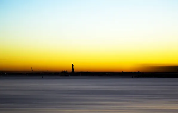 New-york, Statue, Liberty