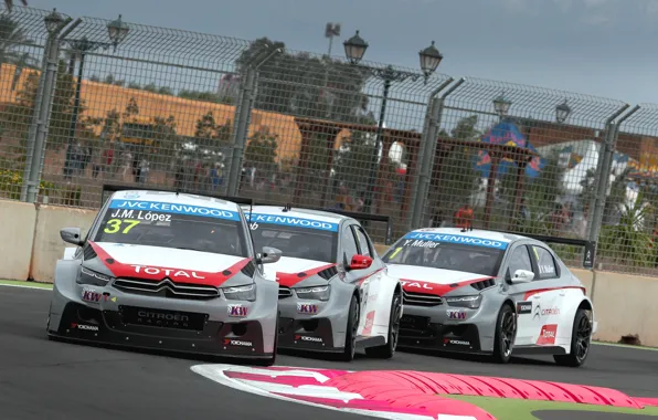 Гонка, Citroen, лидер, Sebastien Loeb, WTCC, C-Elysee, Yvan Muller, Jose Maria Lopez