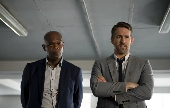 Лампы, кровь, потолок, мужчины, грязные, The Hitmans Bodyguard