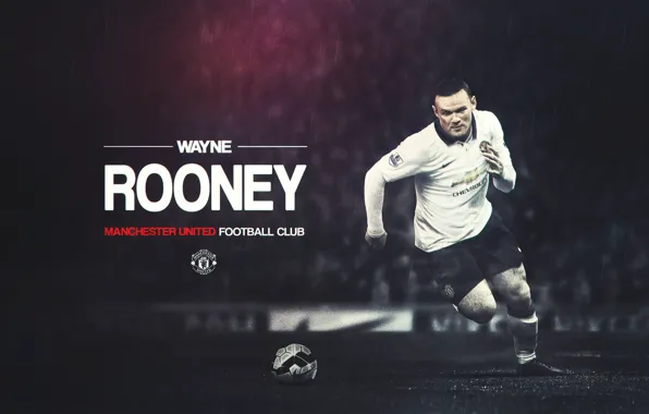 Спорт, Manchester United, Манчестер Юнайтед, Wayne Rooney, FuriousGFX