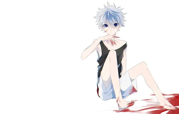 Кровь, Killua Zoldyck, Киллуа, Охотник х Охотник