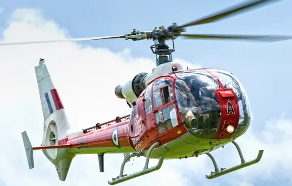 Вертолёт, винты, лопасти, Westland Gazelle HT.2