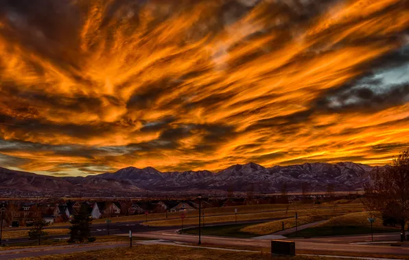 Sunset, Daybreak, South Jordan, Sunrise Mountain Park