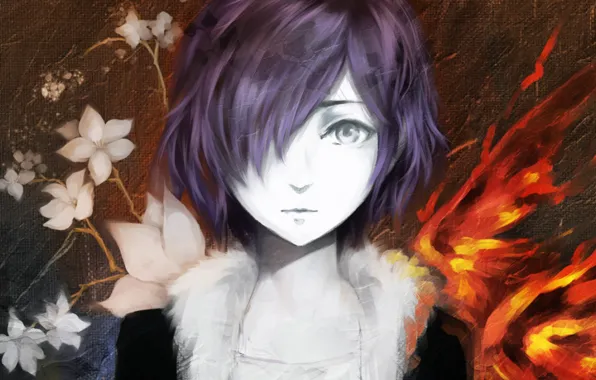 Арт, art, Tokyo Ghoul, Токийский Гуль, Kirishima Touka