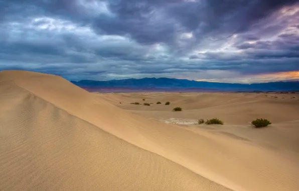 Песок, небо, фото, widescreen, пустыня, пейзажи