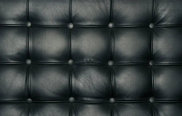 Картинка black, pattern, leather, sofa