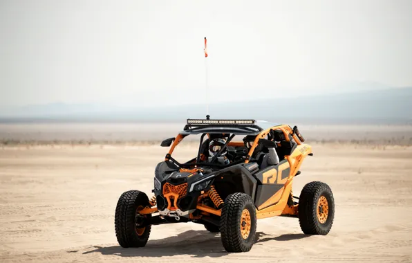 Картинка песок, пустыня, Can-Am, Maverick X3 RC