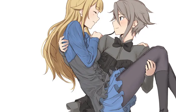 Фон, девушки, пара, princess principal