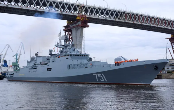 Корабль, ВМФ, фрегат, сторожевой, "Адмирал Эссен"