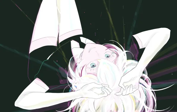 Взгляд, девушка, лежит, Houseki no Kuni, Страна самоцветов