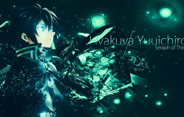 Фон, парень, Owari no Seraph, Последний серафим, Юичиро Хакуя
