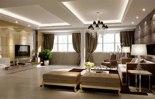 Дизайн, дом, стиль, комната, вилла, интерьер, гостиная