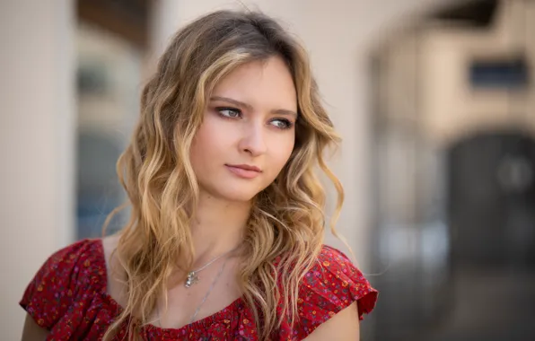 Картинка девушка, лицо, портрет